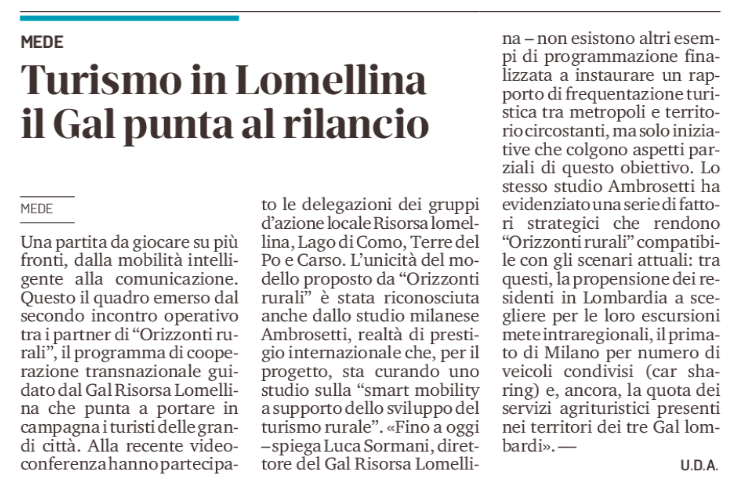 La Provincia Pavese 1 aprile 2021